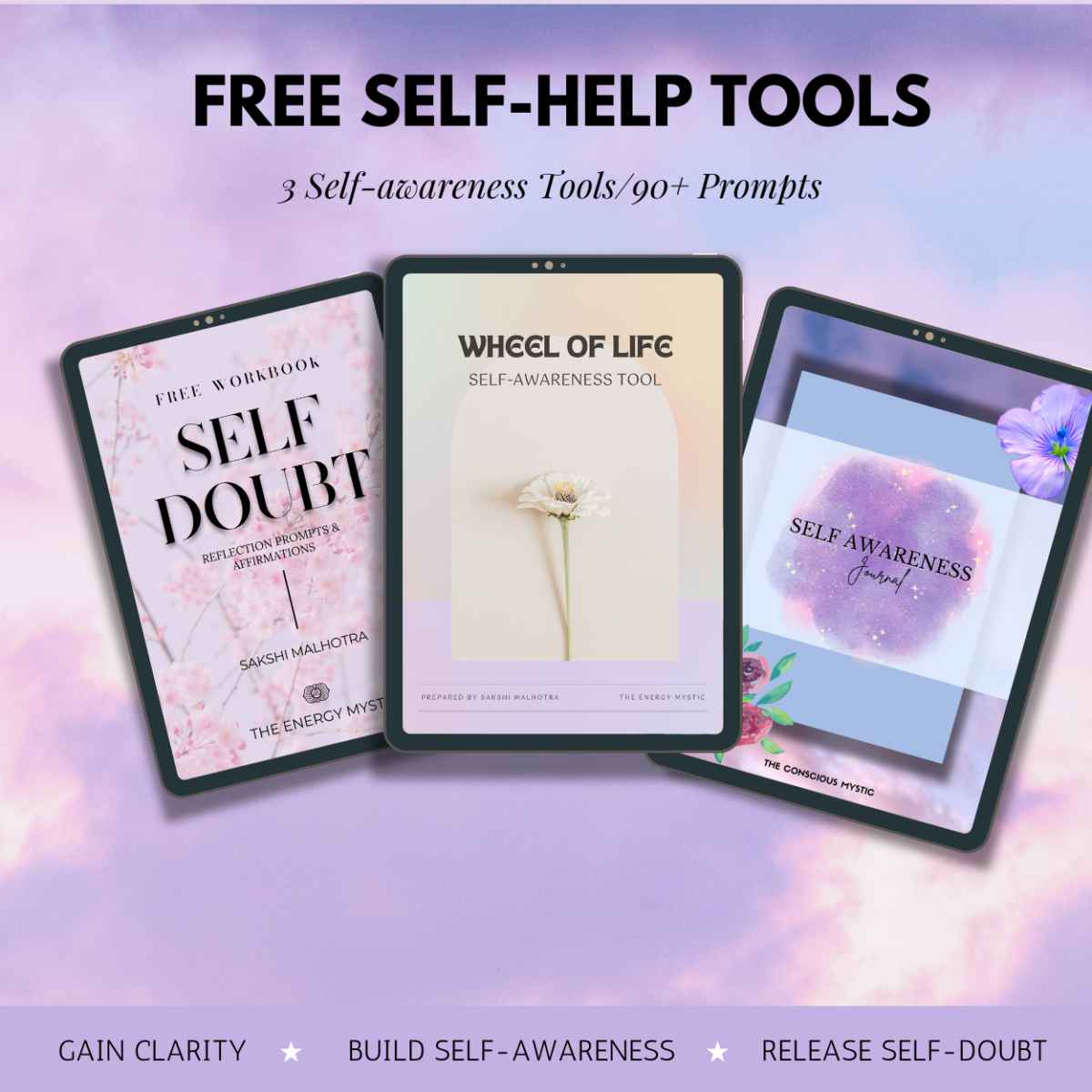 free self-help tools to build self awareness and gain clarity in life